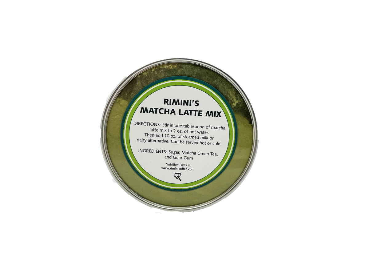 Rimini's Matcha Latte Mix Tin