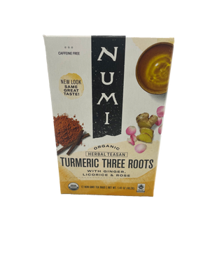 Numi Turmeric Three Roots Tea
